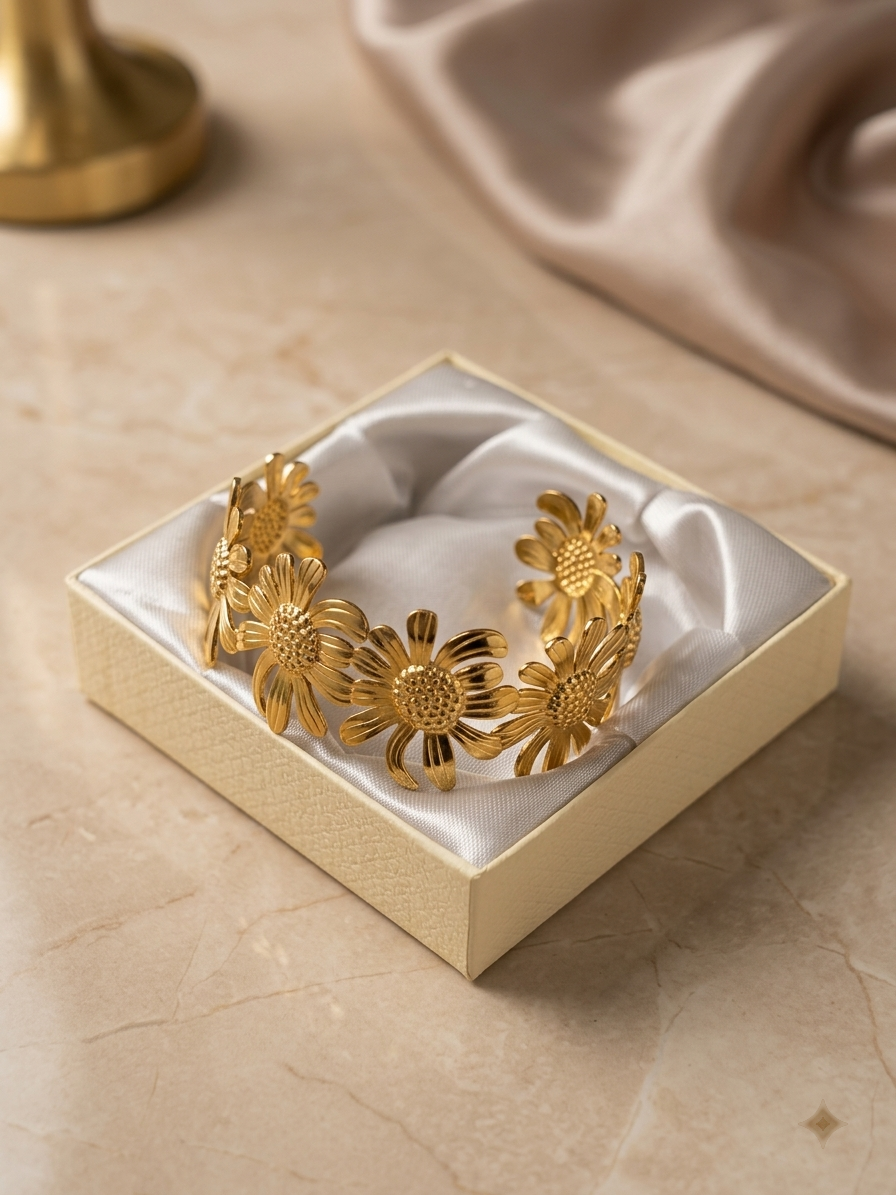 Bracelet Jonc Flora