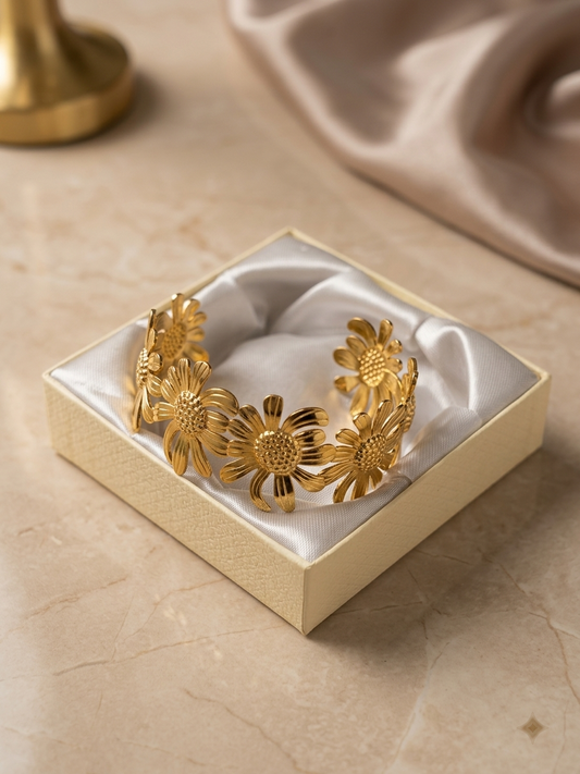 Bracelet Jonc Flora