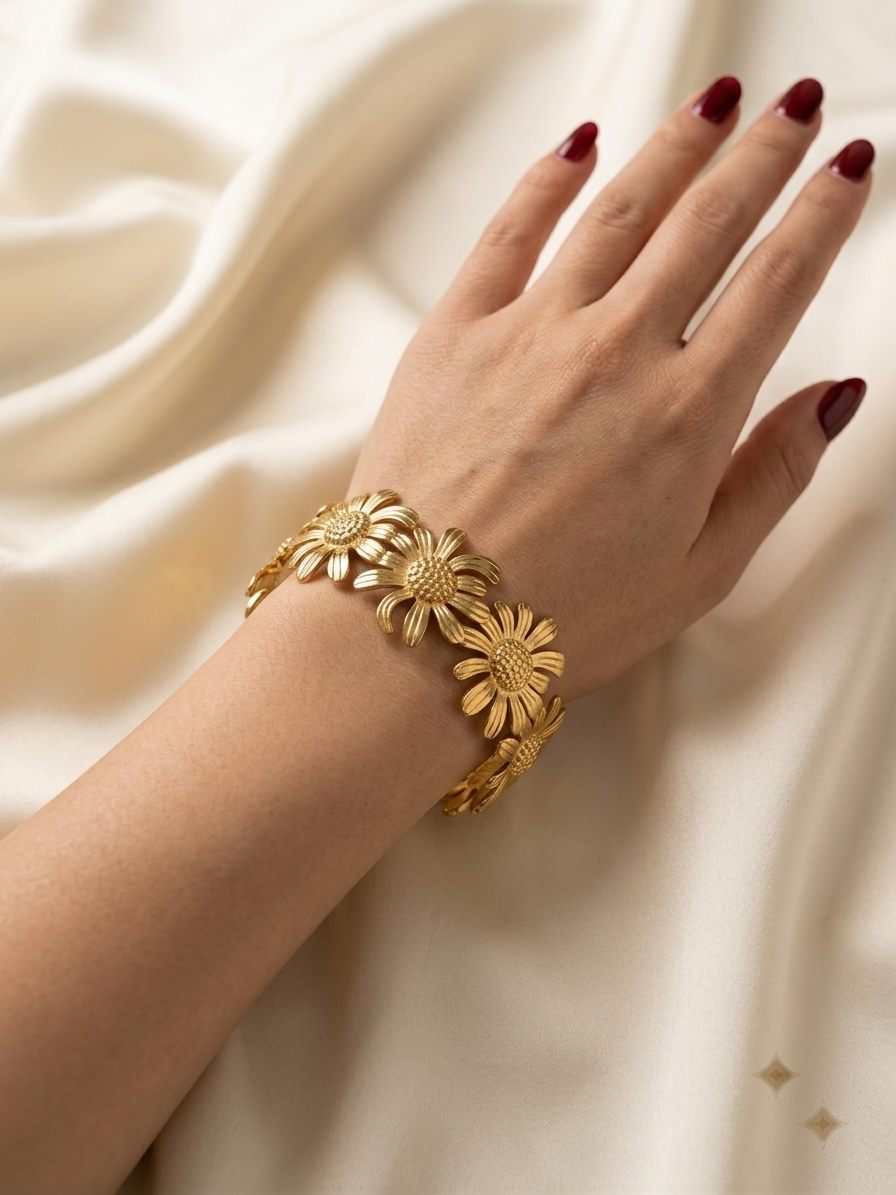 Bracelet Jonc Flora