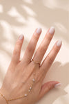 Bracelet-Bague Éclat Doré